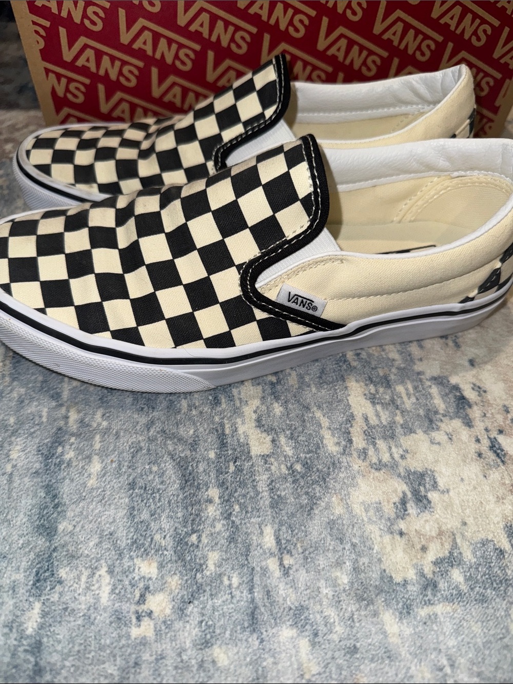 Vans Checkerboard Slip-On - Men or Women - Picture 8 of 11